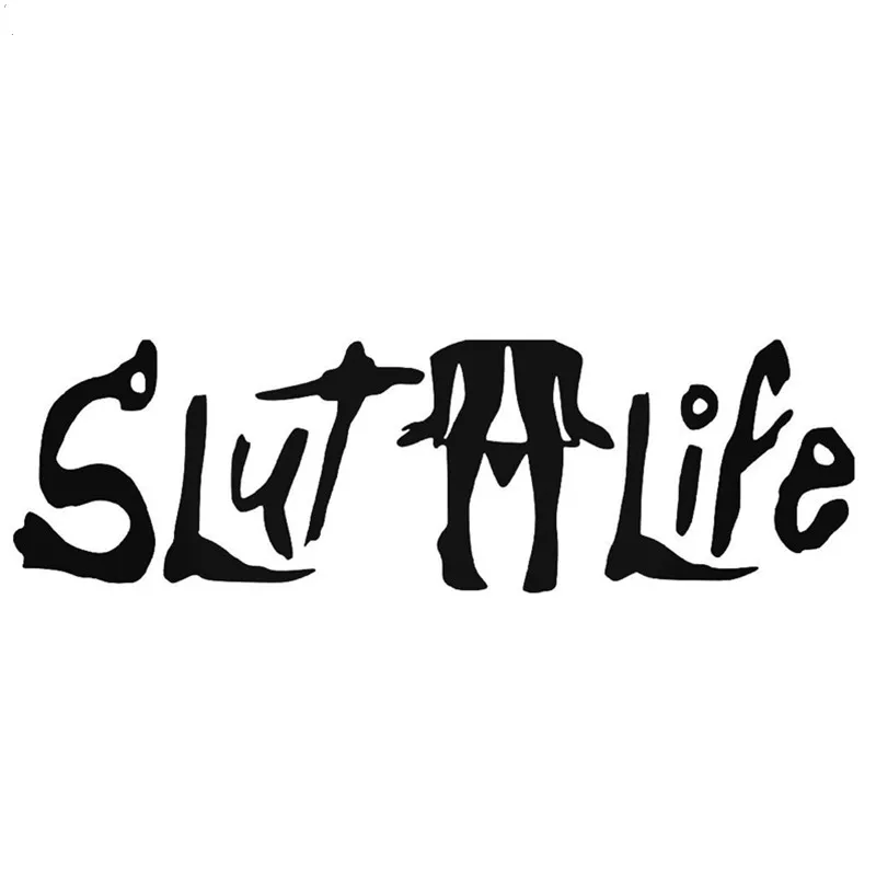 slut life panty dropper For Auto Car/Bumper/Window Vinyl Decal Sticker Decals DIY Decor CT1180
slut life panty dropper For Auto Car/Bumper/Window Vinyl Decal Sticker Decals DIY Decor CT1180