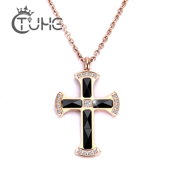 Fashion Cross Sweater Chain For Women Religious Iced Out Rhinestone Crucfix Rose Gold Pendant Necklace Jewelry Free Chain
Fashion Cross Sweater Chain For Women Religious Iced Out Rhinestone Crucfix Rose Gold Pendant Necklace Jewelry Free Chain