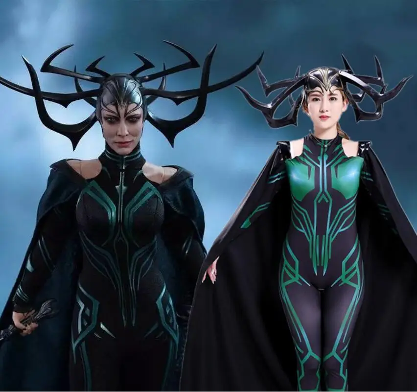 Hela Cosplay Costume Zentai Thor Ragnarok Niffleheim Bodysuit Suit Jumpsuits Cosplay Costume Movie Jumpsuit
Hela Cosplay Costume Zentai Thor Ragnarok Niffleheim Bodysuit Suit Jumpsuits Cosplay Costume Movie Jumpsuit