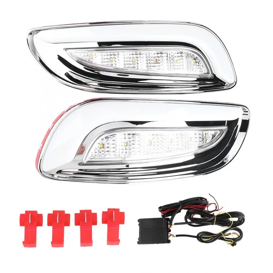 1 Pair Car 2 Color LED Daytime Running Light with Turn Signal Light for Lexus RX330 RX350 2003-2009 Car Interior Light
1 Pair Car 2 Color LED Daytime Running Light with Turn Signal Light for Lexus RX330 RX350 2003-2009 Car Interior Light
