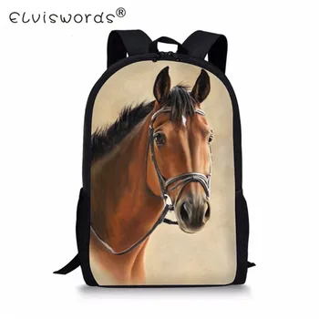 ELVISWORDS Wild Horses Printing School Backpack Shoulder Stachel Rucksack Kids Teens Schoolbag Orthopedic Mochila Infantil
ELVISWORDS Wild Horses Printing School Backpack Shoulder Stachel Rucksack Kids Teens Schoolbag Orthopedic Mochila Infantil