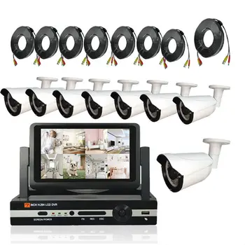 960P home CCTV System 8ch Outdoor Waterproof Security Camera System 8 Channel AHD 1080P DVR CCTV camera video surveillance kits
960P home CCTV System 8ch Outdoor Waterproof Security Camera System 8 Channel AHD 1080P DVR CCTV camera video surveillance kits