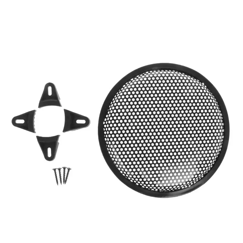 Speaker Grill Cover Guard Protector Grille Subwoofer Car Audio Subs Woofer 8" Metal Cover Clamps Screws
Speaker Grill Cover Guard Protector Grille Subwoofer Car Audio Subs Woofer 8" Metal Cover Clamps Screws