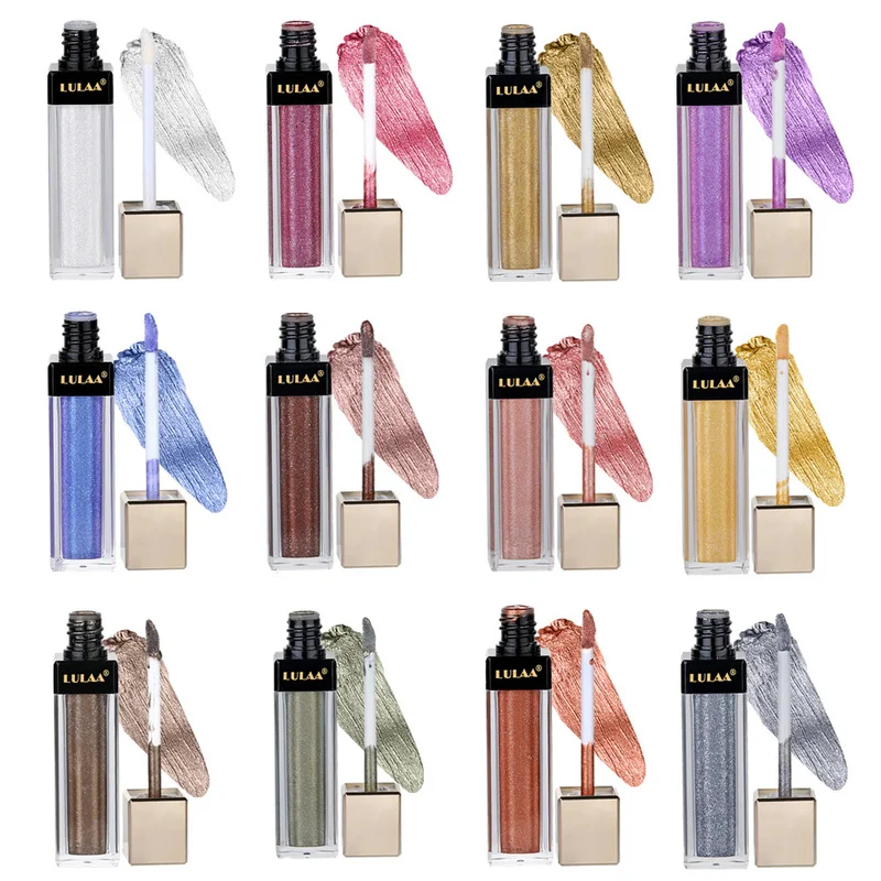 Glitter Liquid Eye Shadow Stick Cosmetics Women Make-Up Lots Colors Waterproof Shimmer Eye Shadow Liquid Metallic Pigment TSLM1
Glitter Liquid Eye Shadow Stick Cosmetics Women Make-Up Lots Colors Waterproof Shimmer Eye Shadow Liquid Metallic Pigment TSLM1
