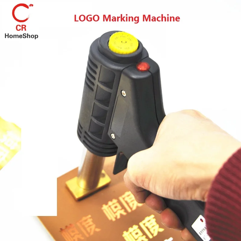 220V Handheld LOGO Marking Machine Pressure Mark Trademark Stamping Wood Leather Plastics Carton Tire Bronzing Customizable Logo
220V Handheld LOGO Marking Machine Pressure Mark Trademark Stamping Wood Leather Plastics Carton Tire Bronzing Customizable Logo