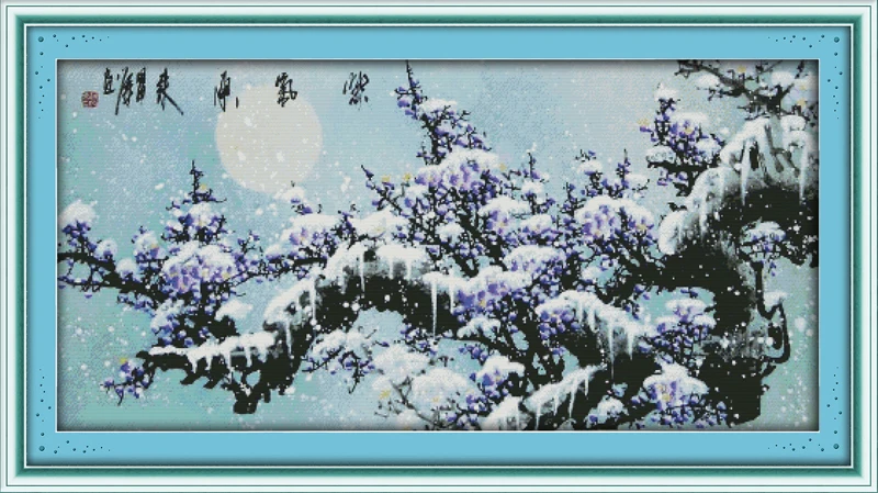 The purple air comes from the east cross stitch kit flower printed fabric canvas stitching embroidery DIY handmade needlework
The purple air comes from the east cross stitch kit flower printed fabric canvas stitching embroidery DIY handmade needlework