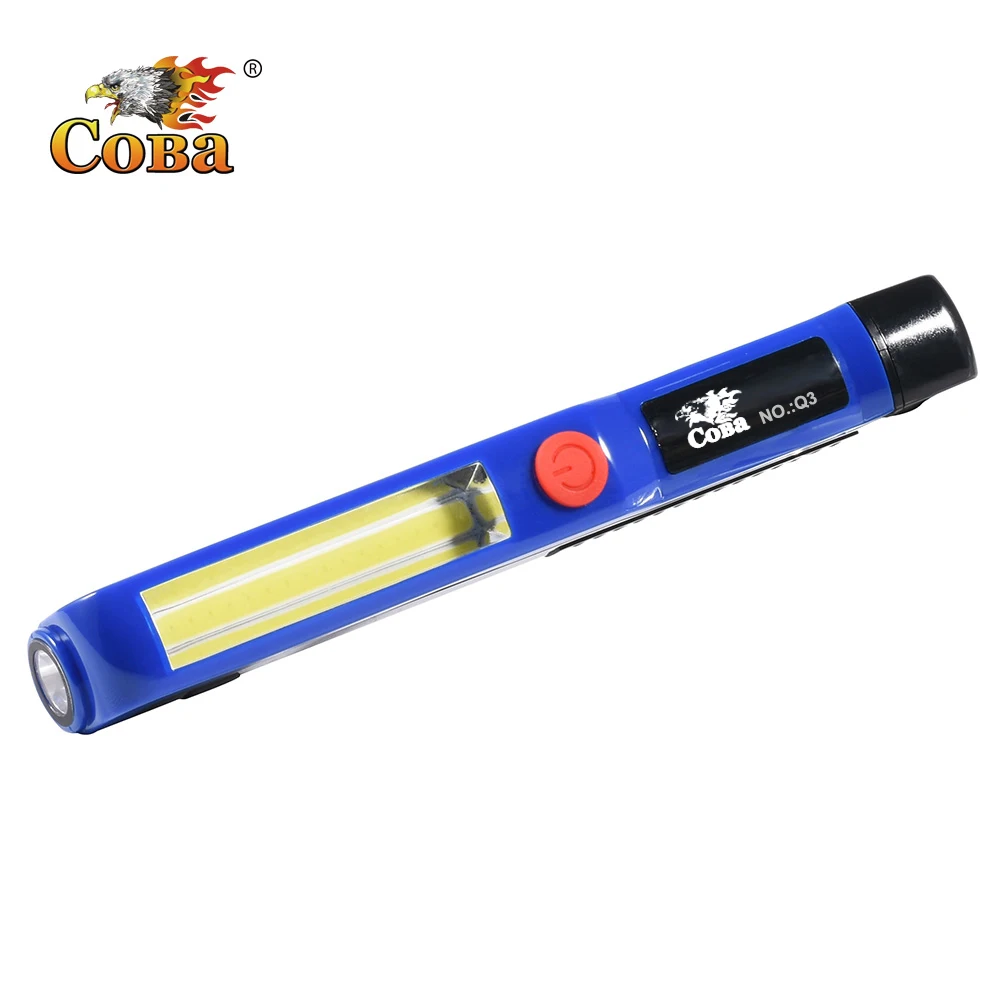 Coba mini work light led flashlight cob portable light work lamp for family emergency 3*AAA magnetic waterproof light
Coba mini work light led flashlight cob portable light work lamp for family emergency 3*AAA magnetic waterproof light