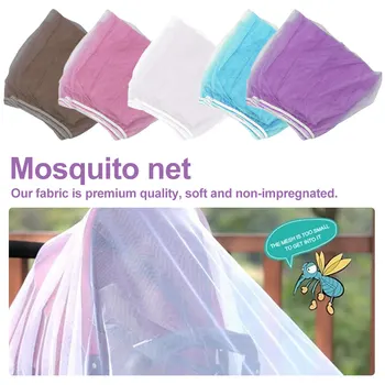 

New Baby Carriage Accessories Summer Baby Trolley Net Yarn Curtain Car Covers Insect Care Baby Stroller Mosquito Net