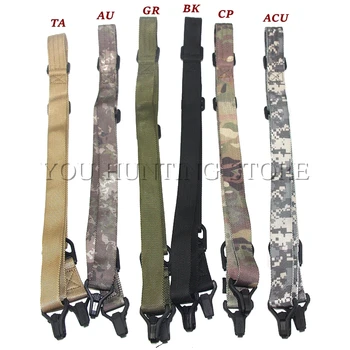 Outdoor Hunting Military Tactical Multi-function 2 Point Gun Sling Airsoft Hunting Belt System Rifle Pistol Sling Strap
Outdoor Hunting Military Tactical Multi-function 2 Point Gun Sling Airsoft Hunting Belt System Rifle Pistol Sling Strap