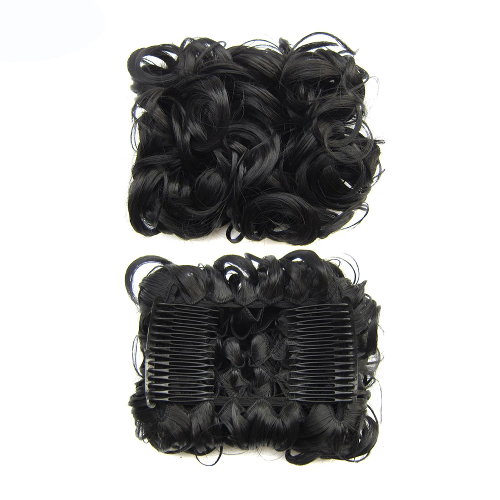 TOPREETY Heat Resistant Synthetic Hair Extension Large Comb Clip In Curly Hair Pieces Chignon Updo Cover Hairpiece Bun Q8
TOPREETY Heat Resistant Synthetic Hair Extension Large Comb Clip In Curly Hair Pieces Chignon Updo Cover Hairpiece Bun Q8