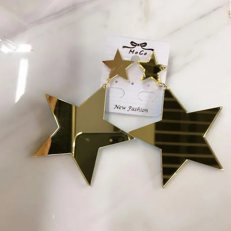 New Fashion Hot Sale Night club Hyperbole Pentagram Acrylic Studs Shiny Earrings for Women Trendy Long Stud Earrings Jewelry
New Fashion Hot Sale Night club Hyperbole Pentagram Acrylic Studs Shiny Earrings for Women Trendy Long Stud Earrings Jewelry