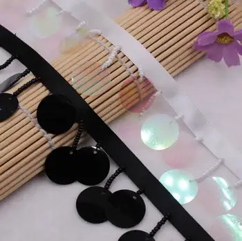 10Yards Sequined Ribbon Lace DIY Garment Accessories National Ethnic Stage Dancing Dress Lace Belt Beaded Paillettes Lace Trim
10Yards Sequined Ribbon Lace DIY Garment Accessories National Ethnic Stage Dancing Dress Lace Belt Beaded Paillettes Lace Trim