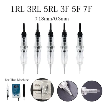 10pcs Disposable Cartridge Needles 1RL/3RL/5RL/3F/5F/7F Tattoo Needles Permanent Makeup For Digital Eyebrow Lip Eyeliner Machine
10pcs Disposable Cartridge Needles 1RL/3RL/5RL/3F/5F/7F Tattoo Needles Permanent Makeup For Digital Eyebrow Lip Eyeliner Machine