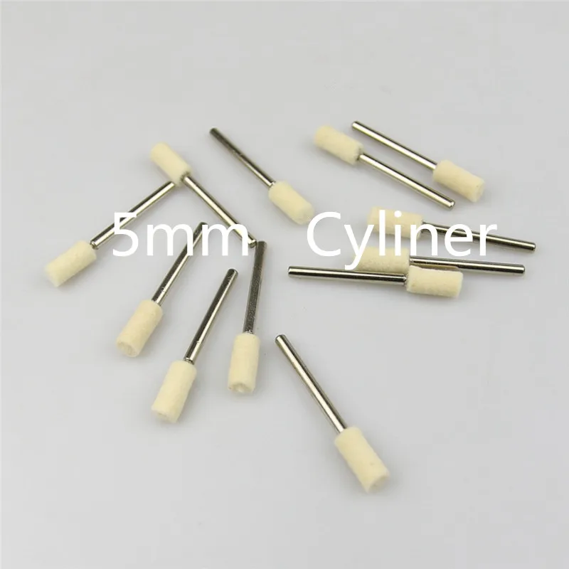 10-pieces-Wool-Felt-Mounted-Polishing-Wheel-Dremel-Die-Grinder-Drill-Rotary-Tool -
