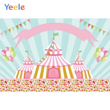 Yeele Cartoon Circus Baby Princess Birthday Party Photography Backgrounds Custom Vinyl Photographic Backdrops For Photo Studio
Yeele Cartoon Circus Baby Princess Birthday Party Photography Backgrounds Custom Vinyl Photographic Backdrops For Photo Studio