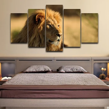 Frame Living Room HD Printed Modern Painting 5 Panel Grassland Lion Modular Decoration Posters Picture On Canvas Wall Art Home
Frame Living Room HD Printed Modern Painting 5 Panel Grassland Lion Modular Decoration Posters Picture On Canvas Wall Art Home