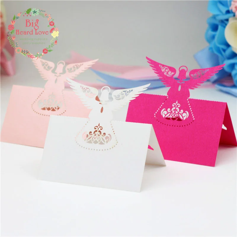 Big Heart Love 40pcs Wing Angel Laser Cut Place Cards Table Guest Name Place Card Baby Shower Party Table Cards Table Decoration
Big Heart Love 40pcs Wing Angel Laser Cut Place Cards Table Guest Name Place Card Baby Shower Party Table Cards Table Decoration