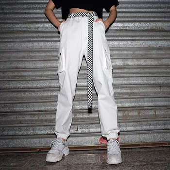 White High Waist Women's Pants Casual Cotton Pencil Sweat Pants Womens Side Pockets Fashion Pantalon Femme Trousers
White High Waist Women's Pants Casual Cotton Pencil Sweat Pants Womens Side Pockets Fashion Pantalon Femme Trousers
