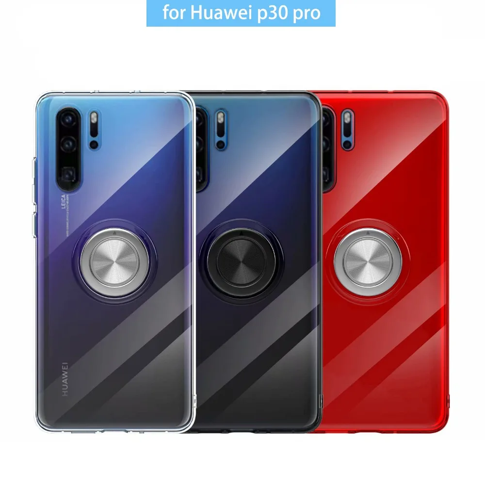 360 Degree Rotating Finger Ring Holder Transparent Clear Case Cover For Huawei p30 P30 Pro
360 Degree Rotating Finger Ring Holder Transparent Clear Case Cover For Huawei p30 P30 Pro