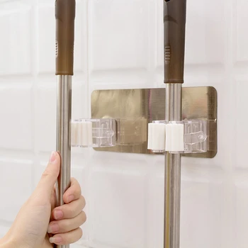 SrDcMbk 1x Hanging Broom Mop Bar Hanger Wall Mounted Self Sticking Brush Umbrella Holder Storage Organizer Rack Hook
SrDcMbk 1x Hanging Broom Mop Bar Hanger Wall Mounted Self Sticking Brush Umbrella Holder Storage Organizer Rack Hook