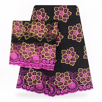 Fashion design 100M2% cotton material fabric 2 in 1 cotton 5 yard lace fabric with stones nigerian lace fabric for garment
Fashion design 100M2% cotton material fabric 2 in 1 cotton 5 yard lace fabric with stones nigerian lace fabric for garment