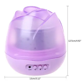 Rose Flower Shape Rotating Projector Lamp Romantic Night Light Star Moon Sky Projection
Rose Flower Shape Rotating Projector Lamp Romantic Night Light Star Moon Sky Projection