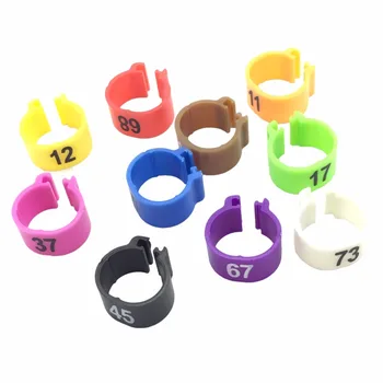 100 PCS NO.1-100 Pigeon rings Color foot ring Bird Management Logo Pigeon Chicken Quail ring Animal Feeding Tools
100 PCS NO.1-100 Pigeon rings Color foot ring Bird Management Logo Pigeon Chicken Quail ring Animal Feeding Tools