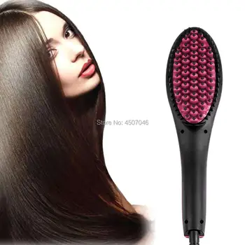 EU US UKHigh Quality Ceramic Electric Hair Brush Hair Straightener Straightening Flat Iron Comb Digital Control Heating Brushes
EU US UKHigh Quality Ceramic Electric Hair Brush Hair Straightener Straightening Flat Iron Comb Digital Control Heating Brushes