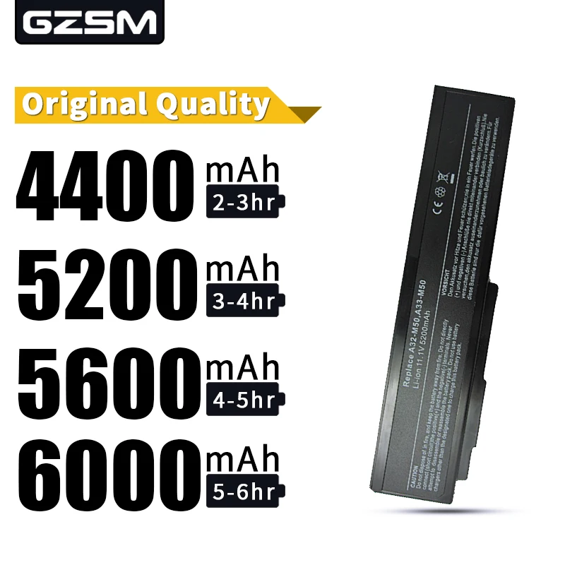 HSW 5200mAh Laptop Battery for Asus A32-N61 A32-M50 A33-M50 N61J N61Ja N61jq N61jv N61 n61vg n61d A32 M50 M51 M60 M70 G51J G50v
HSW 5200mAh Laptop Battery for Asus A32-N61 A32-M50 A33-M50 N61J N61Ja N61jq N61jv N61 n61vg n61d A32 M50 M51 M60 M70 G51J G50v