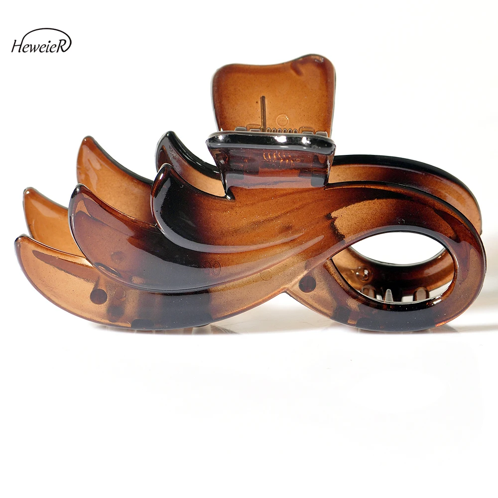 Women Headdress Plastic Hair Claw Clip Crab Clamp Grip Hairpins Headwear Barrette Accessory 90x45mm
Women Headdress Plastic Hair Claw Clip Crab Clamp Grip Hairpins Headwear Barrette Accessory 90x45mm