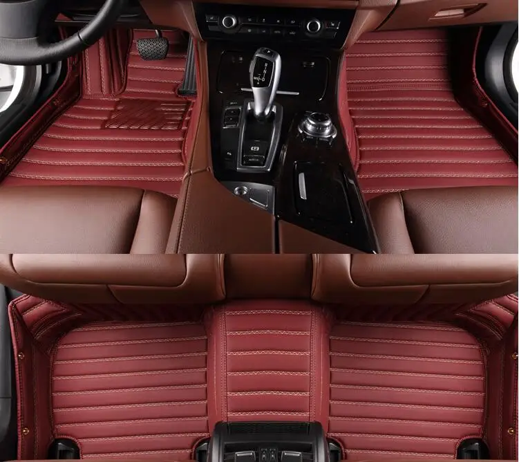 Фото Высокое качество! Пользовательские специальные коврики для Ford Mustang 2 двери 2017-2015