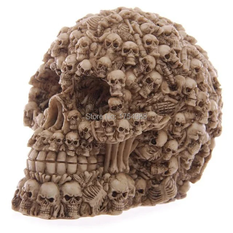 Resin skull head horrible Real life escape room prop halloween event party decorations supplies
Resin skull head horrible Real life escape room prop halloween event party decorations supplies