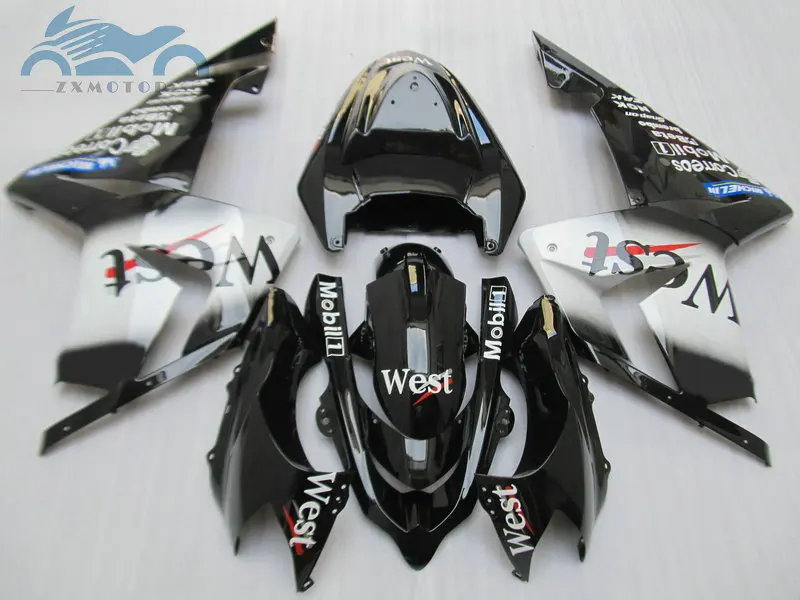 High quality Motorcycle fairing kits for Kawasaki Ninja ZX-10R 2004 2005 sports racing body fairings kit 04 05 ZX10R black WEST
High quality Motorcycle fairing kits for Kawasaki Ninja ZX-10R 2004 2005 sports racing body fairings kit 04 05 ZX10R black WEST