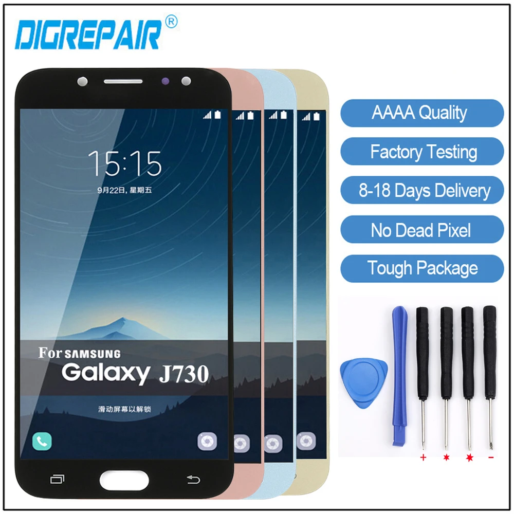 J730 lcd For SAMSUNG Galaxy J7 Pro 2017 LCD J730 J730F Display Touch Screen Digitizer J730F Display for SAMSUNG J7 2017 J730 LCD
J730 lcd For SAMSUNG Galaxy J7 Pro 2017 LCD J730 J730F Display Touch Screen Digitizer J730F Display for SAMSUNG J7 2017 J730 LCD