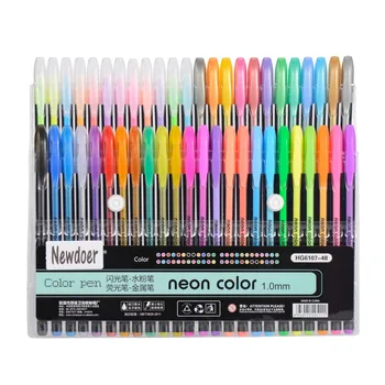 12 colors 24 colors 36 colors 48 colors Color Gel Ink Pens, The Best Gel Pens Set for Adult Coloring Books, Draw, and Write1.0mm
12 colors 24 colors 36 colors 48 colors Color Gel Ink Pens, The Best Gel Pens Set for Adult Coloring Books, Draw, and Write1.0mm