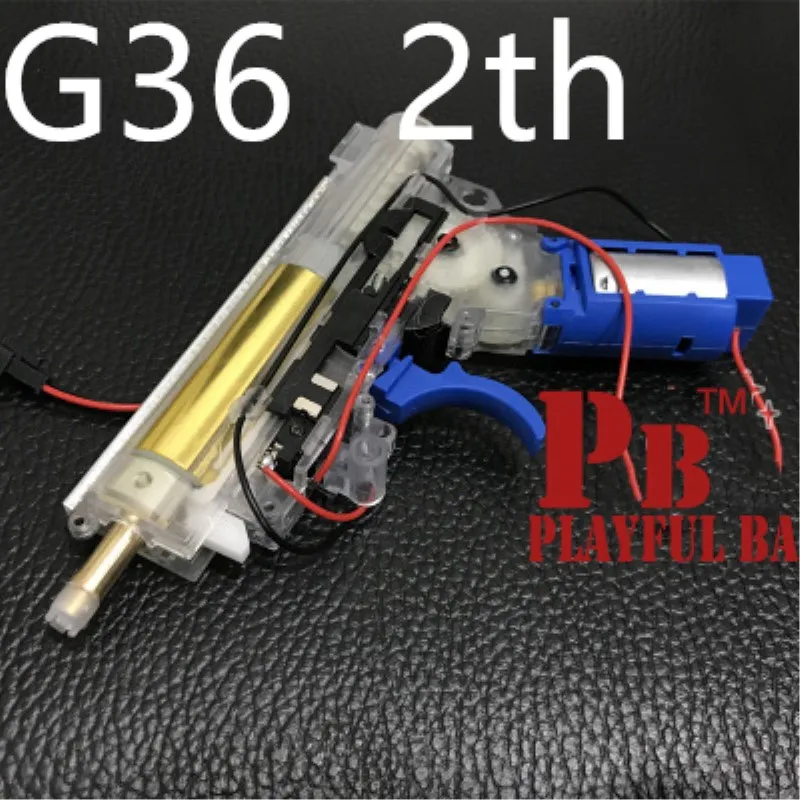 

PB Playful bag Toy guns outdoor hobby CS club game sniper campaign of xinweier G36 2th Wave gear box magazine