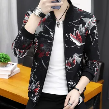 Fall 2020 new tide of men's printed jacket adolescent leisure cultivate one's morality thin jacket
Fall 2020 new tide of men's printed jacket adolescent leisure cultivate one's morality thin jacket