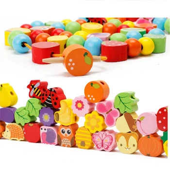 Mylitdear Wooden Fruits and Vegetables Lacing & Stringing Beads Toys with Hedgehog Board for Above 3 Years Old Kids Montessori
Mylitdear Wooden Fruits and Vegetables Lacing & Stringing Beads Toys with Hedgehog Board for Above 3 Years Old Kids Montessori