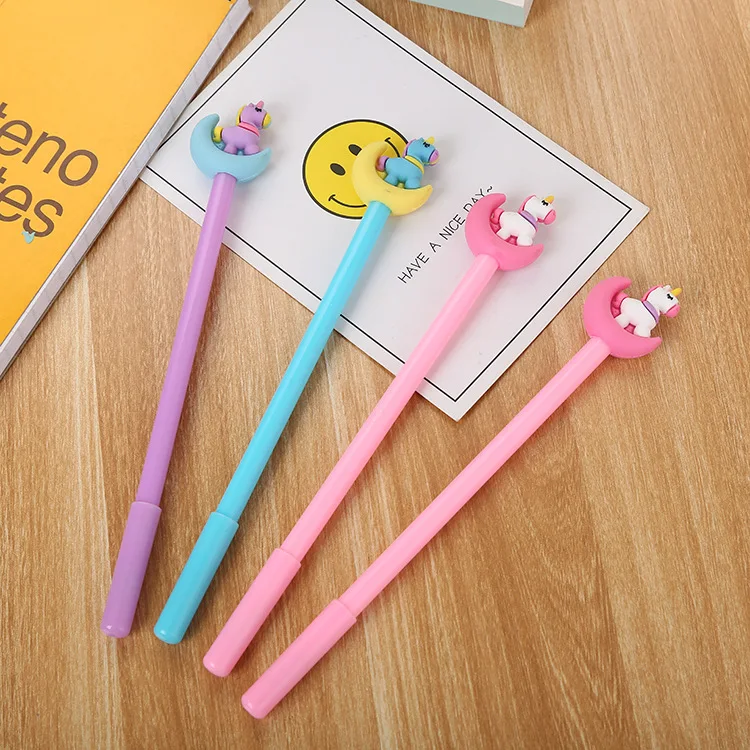 30 Pcs Cartoon Moonlight Unicorn Neutral Pen Creative Stationery Lovely Moon Pony Water Signature Pen
30 Pcs Cartoon Moonlight Unicorn Neutral Pen Creative Stationery Lovely Moon Pony Water Signature Pen