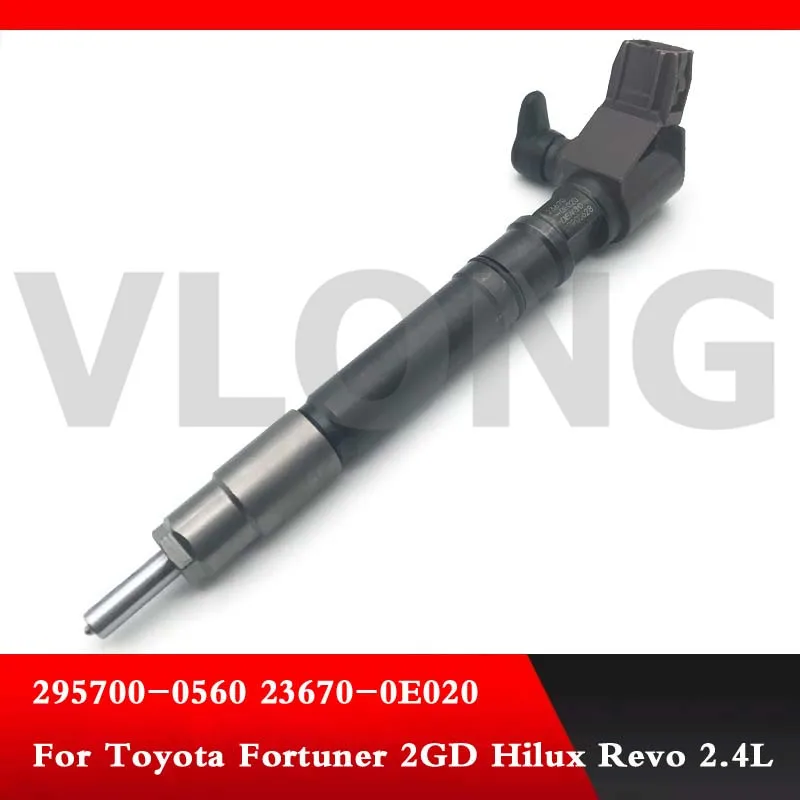 Genine New Inyector Common Rail Fuel Injector Assy 295700-0560 23670-0E020 23670-0E040 For Toyota Fortuner 2GD Hilux Revo 2.4L
Genine New Inyector Common Rail Fuel Injector Assy 295700-0560 23670-0E020 23670-0E040 For Toyota Fortuner 2GD Hilux Revo 2.4L