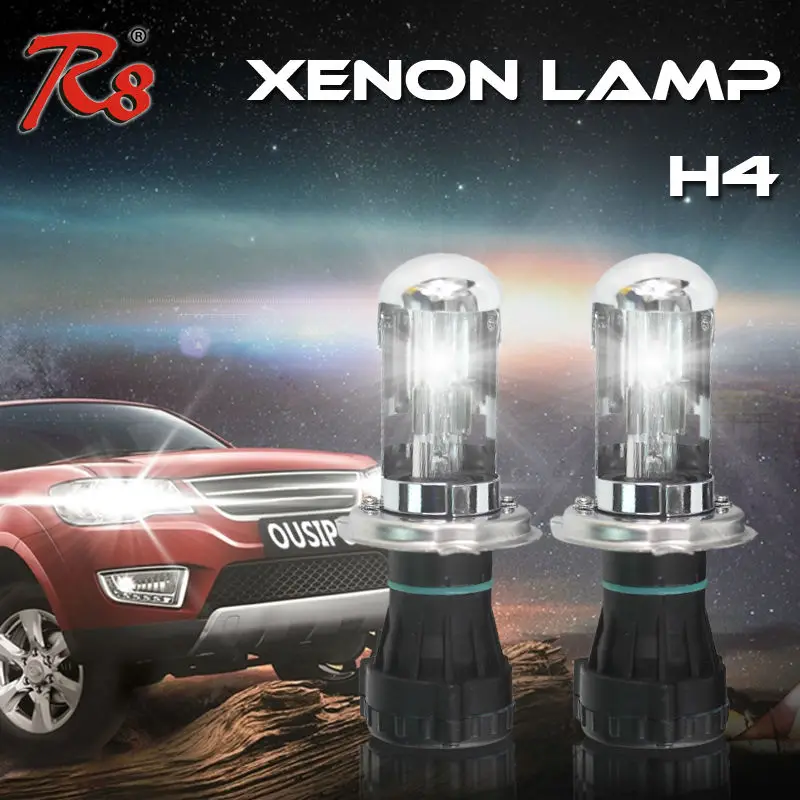 R8 HID Factory Drop Ship H4 H13 9004 9007 Bi-xenon High Low Beam Xenon Lights 4300K 6000K 8000K with Realy Harness Good Quality
R8 HID Factory Drop Ship H4 H13 9004 9007 Bi-xenon High Low Beam Xenon Lights 4300K 6000K 8000K with Realy Harness Good Quality