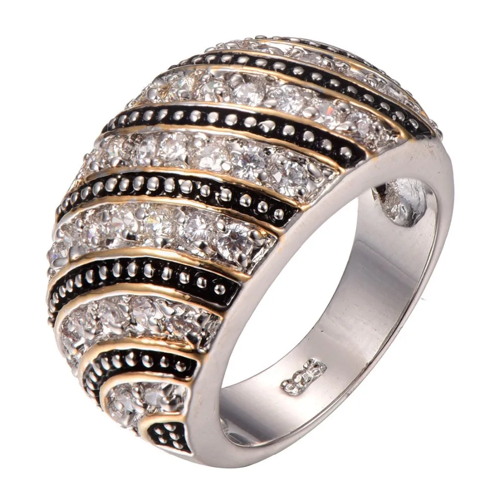 Factory price multi White Crystal Zircon 925 sterling silver Fashion Design Charm Ring Size 6 7 8 9 10 F1320
Factory price multi White Crystal Zircon 925 sterling silver Fashion Design Charm Ring Size 6 7 8 9 10 F1320