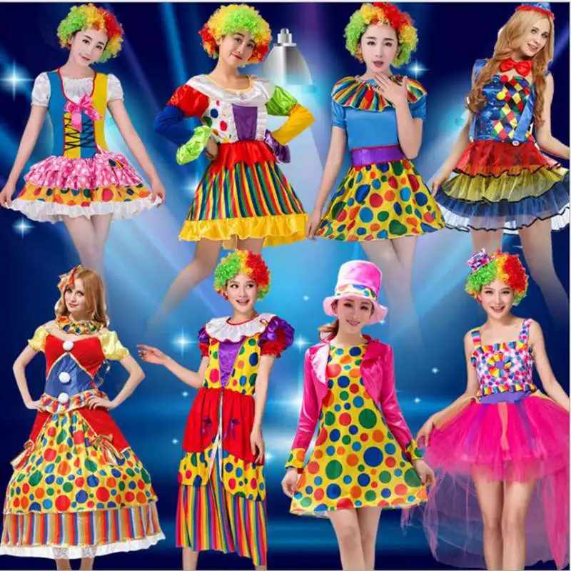 Holiday Variety Funny Clown Costumes Christmas Adult Woman/Man Joker Costume Cosplay Party Dress Up Clown Clothes Suit Costume
Holiday Variety Funny Clown Costumes Christmas Adult Woman/Man Joker Costume Cosplay Party Dress Up Clown Clothes Suit Costume