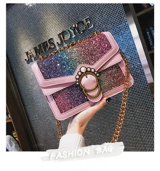 by dhl or ems 20pcs 2018 new famale pearl lock small square package Korean shoulder sequin women messenger bag
by dhl or ems 20pcs 2018 new famale pearl lock small square package Korean shoulder sequin women messenger bag