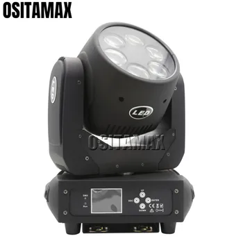 LED Lyre Wash 6x25w Beam Wash Moving Head Zoom Light High Power Stage Lamp Lumiere DMX Party Disco Lighting
LED Lyre Wash 6x25w Beam Wash Moving Head Zoom Light High Power Stage Lamp Lumiere DMX Party Disco Lighting