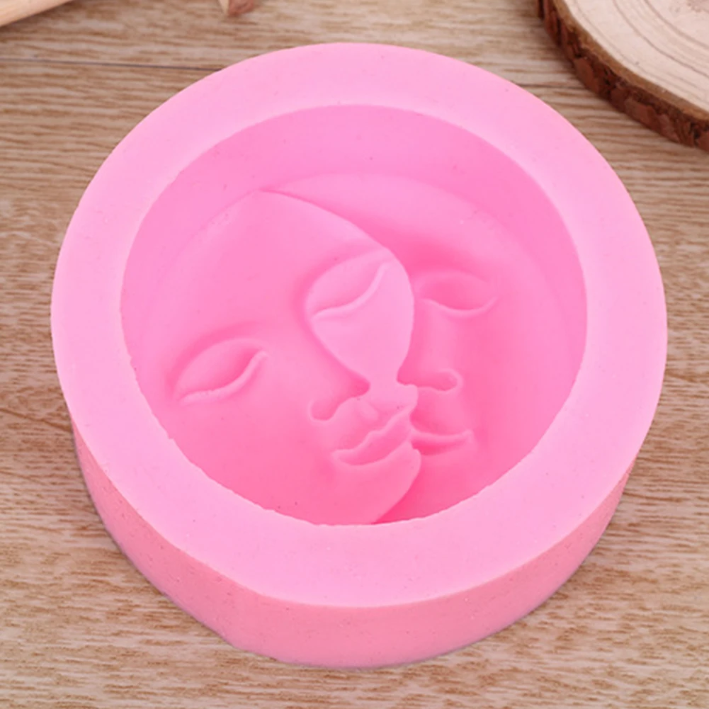 Easy Clean Heat Resistant Biscuit DIY Craft Cake Mold Bakeware Moon Faces Round Silicone Fondant Chocolate Handmade Soap Tool
Easy Clean Heat Resistant Biscuit DIY Craft Cake Mold Bakeware Moon Faces Round Silicone Fondant Chocolate Handmade Soap Tool