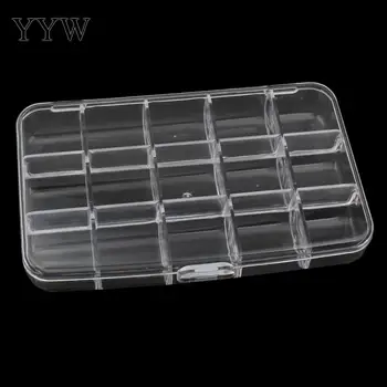 Plastic Tool Box Case 15 cells Jewelry Rings Craft Organizer Storage Beads tiny stuff Compartments Containers Makeup Box
Plastic Tool Box Case 15 cells Jewelry Rings Craft Organizer Storage Beads tiny stuff Compartments Containers Makeup Box