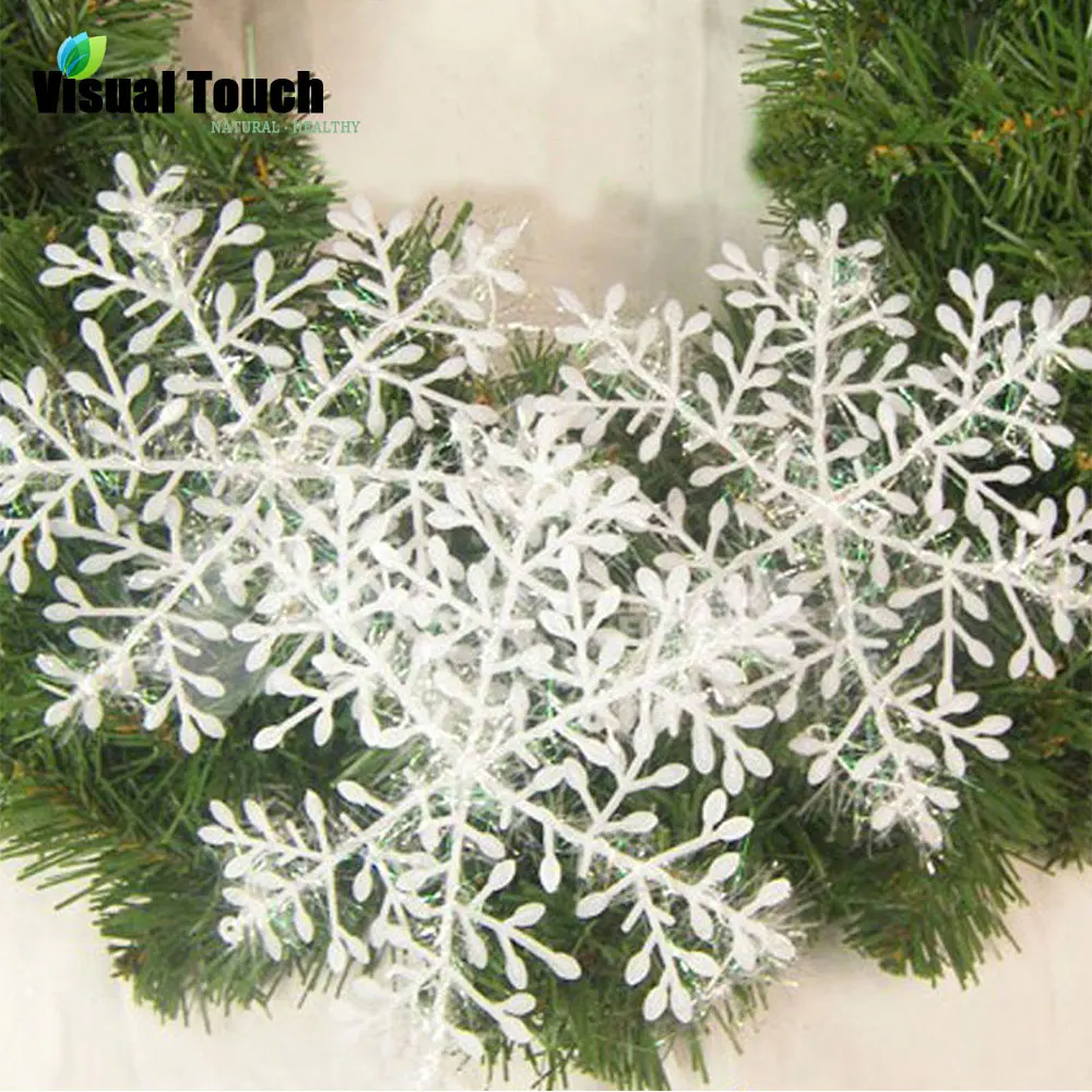 Visual Touch 30x White Snowflake Ornaments Christmas Tree Decorations For Home Festival Party Supplies
Visual Touch 30x White Snowflake Ornaments Christmas Tree Decorations For Home Festival Party Supplies