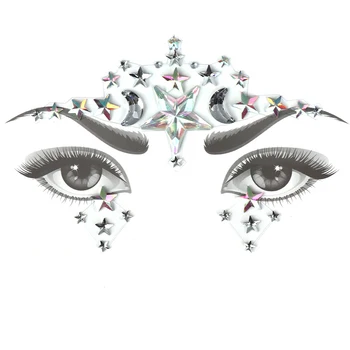 1Pc New Glitter Jewels Tattoo Sticker Face Body Gems Gypsy Festival Adornment Party Beauty Makeup 3D Face Crystal Stickers
1Pc New Glitter Jewels Tattoo Sticker Face Body Gems Gypsy Festival Adornment Party Beauty Makeup 3D Face Crystal Stickers