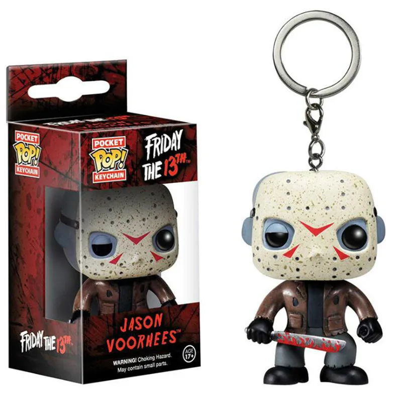 Funko POP Friday the 13th Character JASON VOORHEES Keychain Action Figure Model Toy Vinyl Doll Birthday Key Ring Gift Collection
Funko POP Friday the 13th Character JASON VOORHEES Keychain Action Figure Model Toy Vinyl Doll Birthday Key Ring Gift Collection